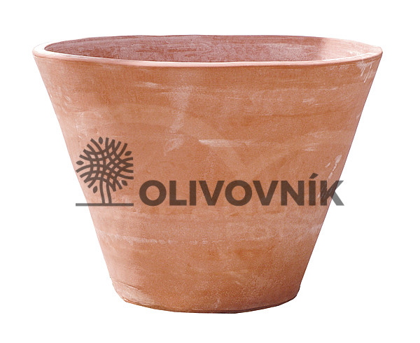 Terakota - kvetináč - SIMPLE POT WITHOUT RIM - Taliansko