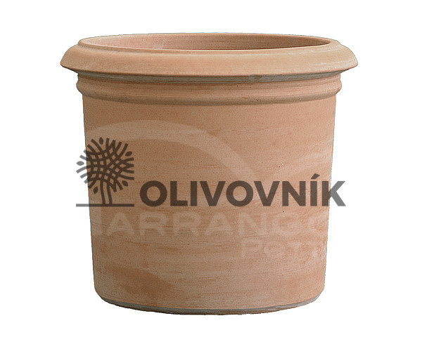 Terakota - kvetináč - PLAIN TALL CYLINDER - Taliansko