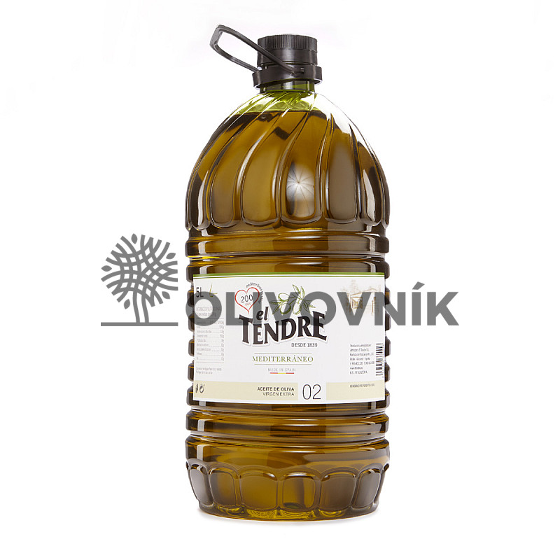 Olivový olej EL TENDRE - STREDOMORSKÝ 5L (PET)