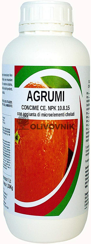 AGRUMI - Concime CE - špeciálne hnojivo na citrusy