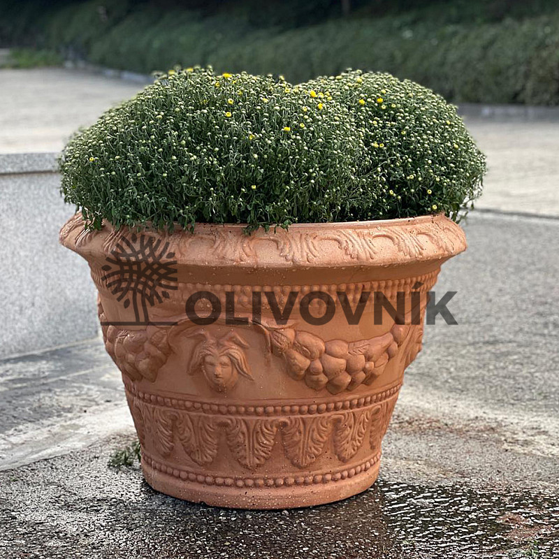 Kvetináč POT WITH GARLANDS CNG 85