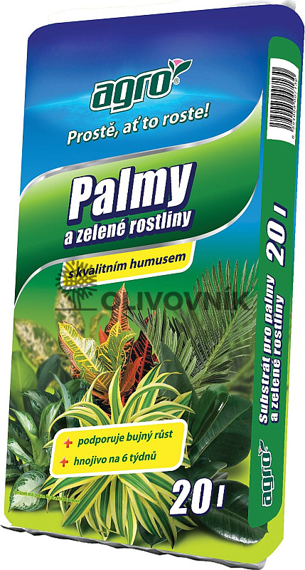 AGRO Substrát pre palmy 20L