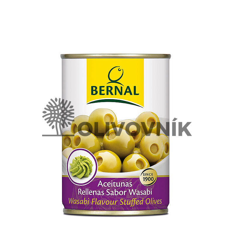 Olivy Bernal - plnené wasabi (120g)