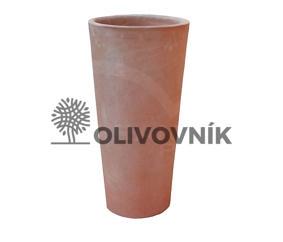 Terakota - kvetináč - PLAIN TALL POT - Taliansko